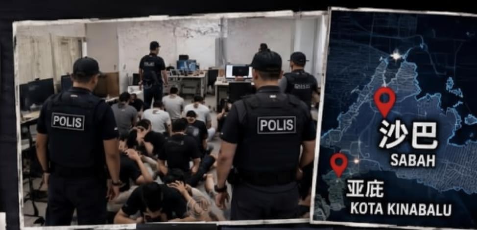 马来西亚新闻 沙巴半年捣毁12个电诈窝点！341人落网，303人为中国籍