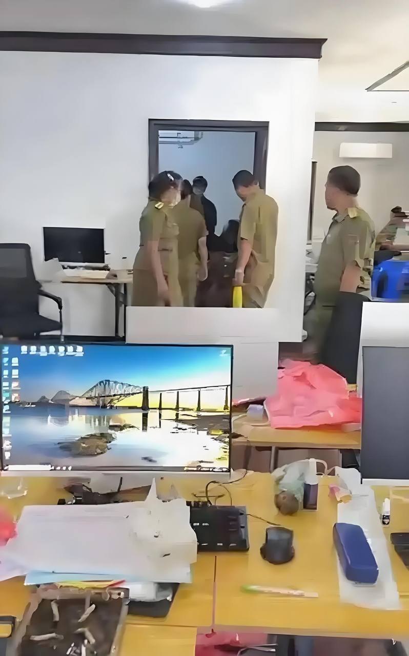 万象新闻 🇱🇦万象警方再捣毁一电诈窝点!